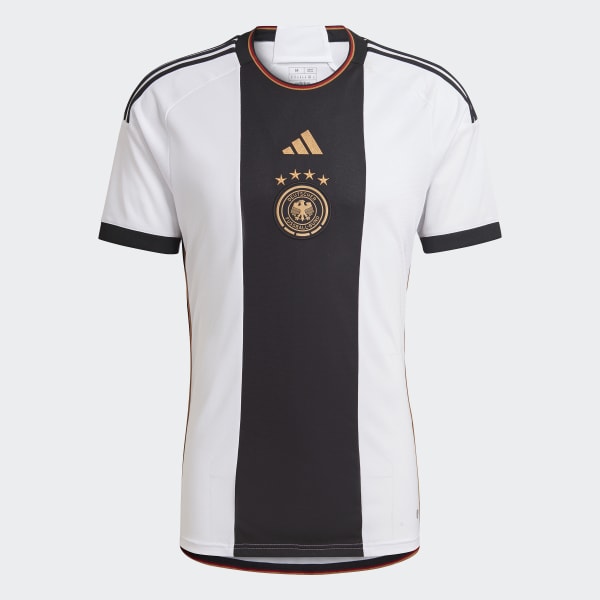 Blanco Camiseta Uniforme de Local Alemania 22 L5818