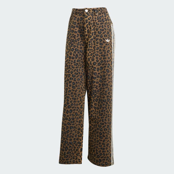 Multicolor adidas Originals Denim Loose Pants