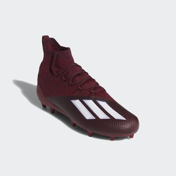 maroon adidas cleats