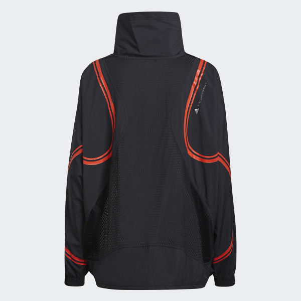 Schwarz adidas by Stella McCartney TruePace Woven Jacke