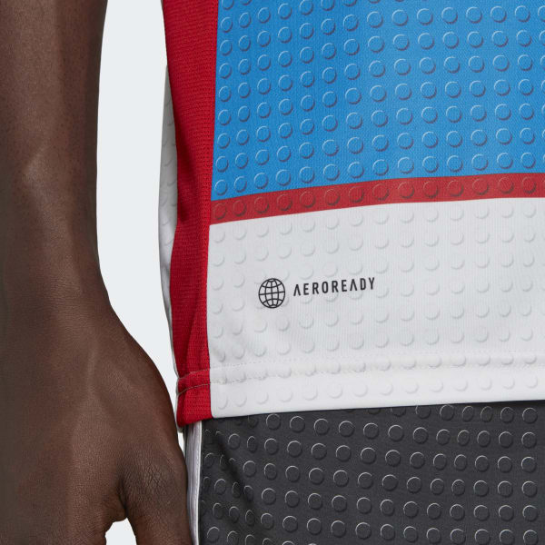 Niebieski adidas Tiro x LEGO® Home Jersey TO239