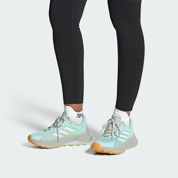 Turquoise TERREX Soulstride Flow Trail Running Shoes