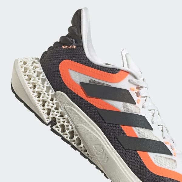 Bialy adidas 4DFWD Pulse 2 running shoes LWE82
