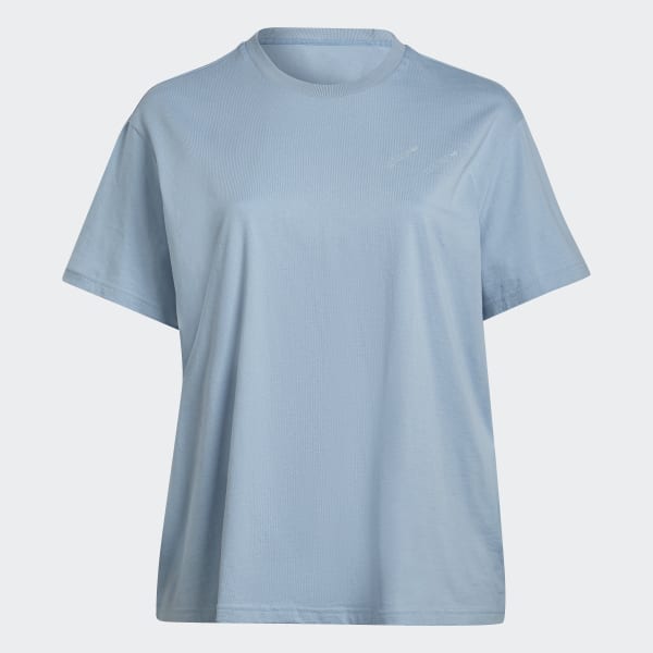 Blau T-Shirt – Große Größen TA694