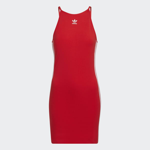 Red Adicolor Classics Tight Summer Dress DVX44