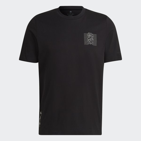 Black Manchester United Peter Saville Tee VC263