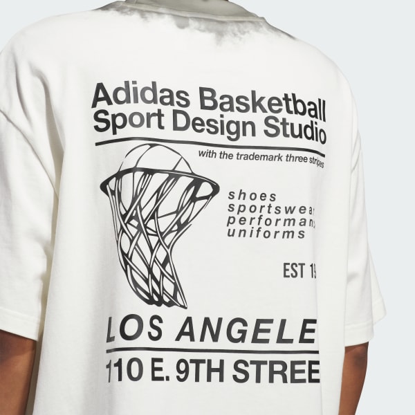 adidas Sport Design Studio Store Graphic Tee White adidas