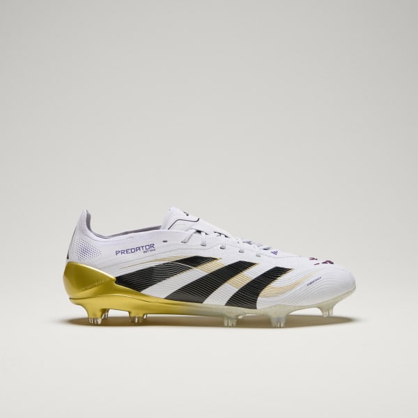 Branco Chuteira de campo Predator Elite