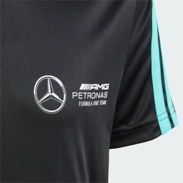 Czerń KOSZULKA MERCEDES - AMG PETRONAS FORMULA ONE TEAM DNA
