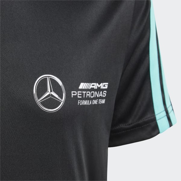 adidas★Mercedes - AMG Petronas F1 チームDNA Tシャツワンピ mens-adidas-black-mercedes-amg