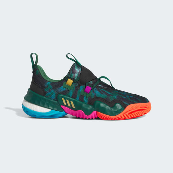 Green adidas yung online shoes