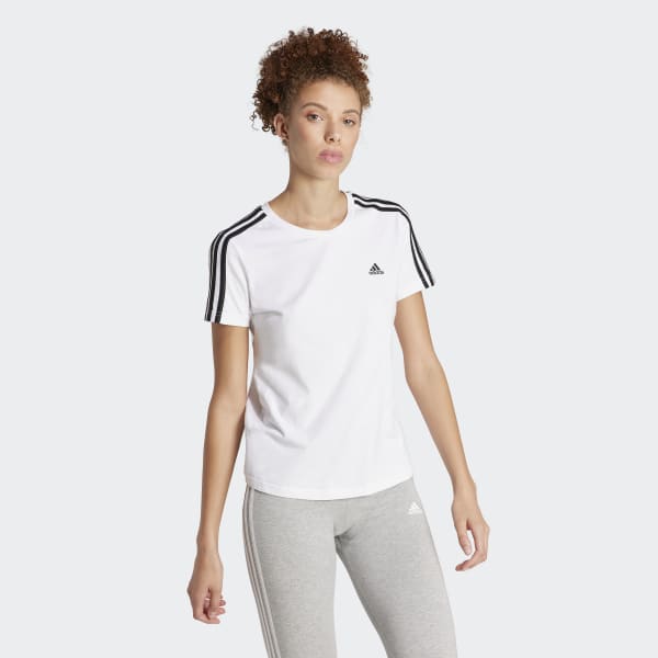 adidas stripe t shirt