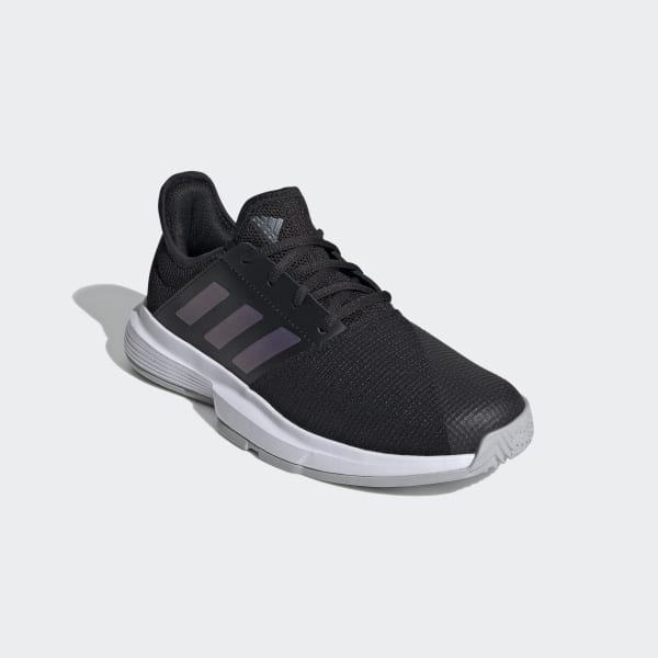 adidas court shoes black