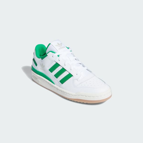 White Forum Low CL Shoes