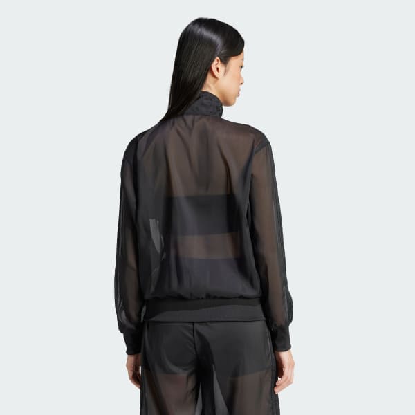 zwart Adicolor Sheer Sportjack