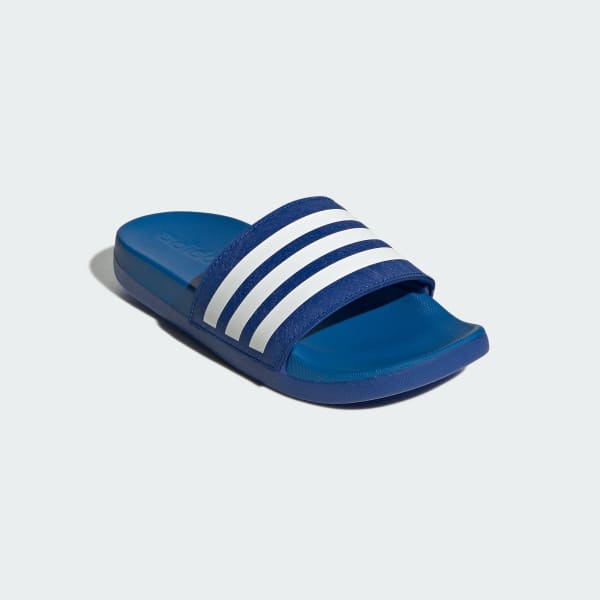 adidas Adilette Comfort Slides Kids Blue Free Shipping with adiClub adidas US