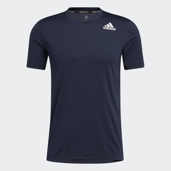 Mau-xanh-da-troi Áo Thun Fitted Techfit