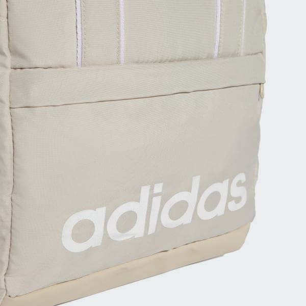 Beige Linear Essentials Backpack