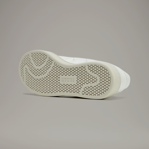 White Y-3 Stan Smith Hook-And-Loop