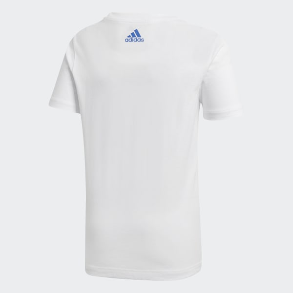 Blanco Camiseta Estampada