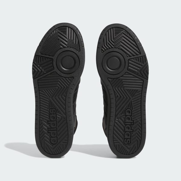 cerná Boty Hoops 3.0 Mid Lifestyle Basketball Classic Fur Lining Winterized