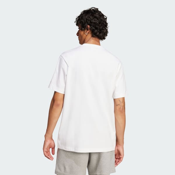 Blanco Polo Estampada