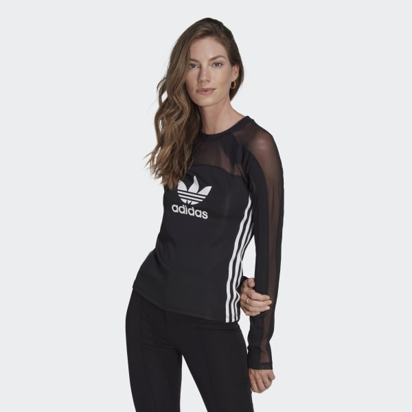 Czerń Mesh Top ELM84