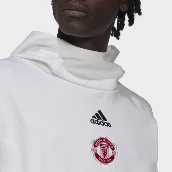 Wit Manchester United Travel Hoodie VZ837