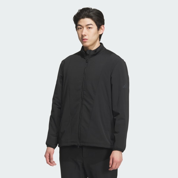 Đen ÁO KHOÁC NAM COLD.RDY PHỐI CHẤT LIỆU KHÓA KÉO DỌC THÂN