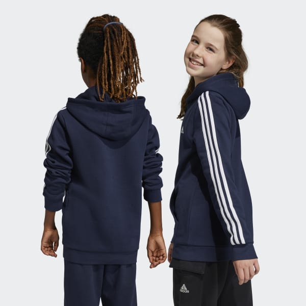 Girls adidas zip hoodie sales