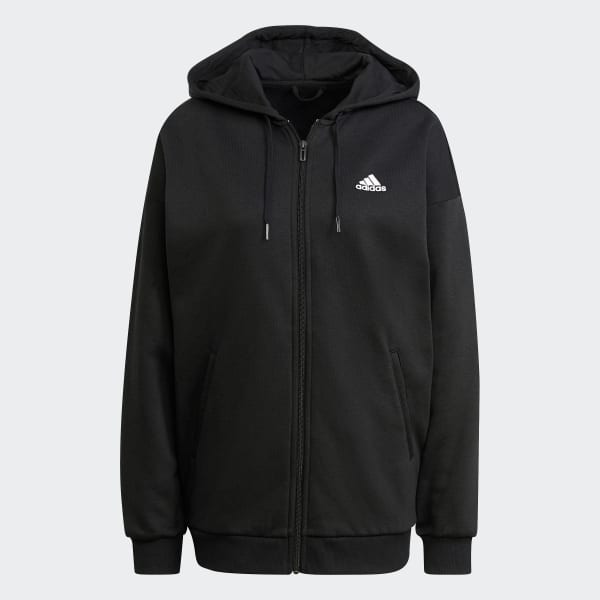 Essentials Small Logo Full Zip Hoodie