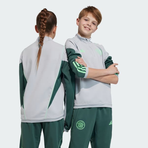 Grey adidas Celtic FC Training Shirt