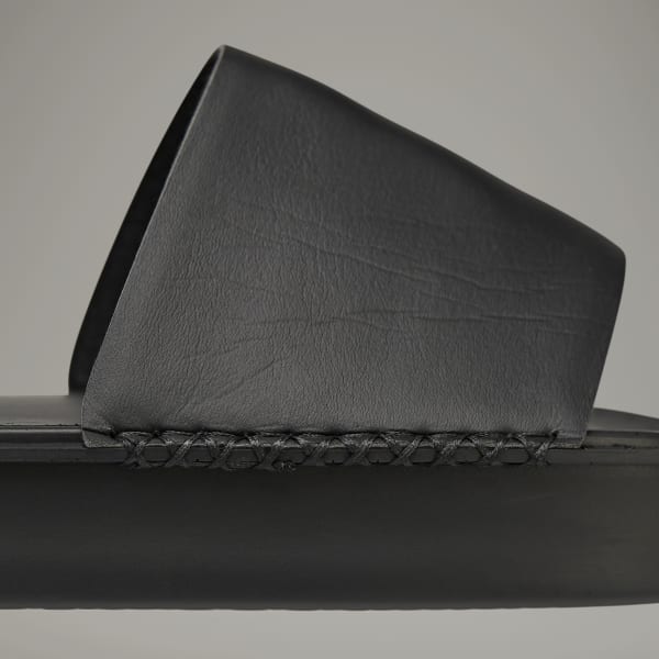 adidas Y-3 Water Slides - Black | Free Shipping with adiClub