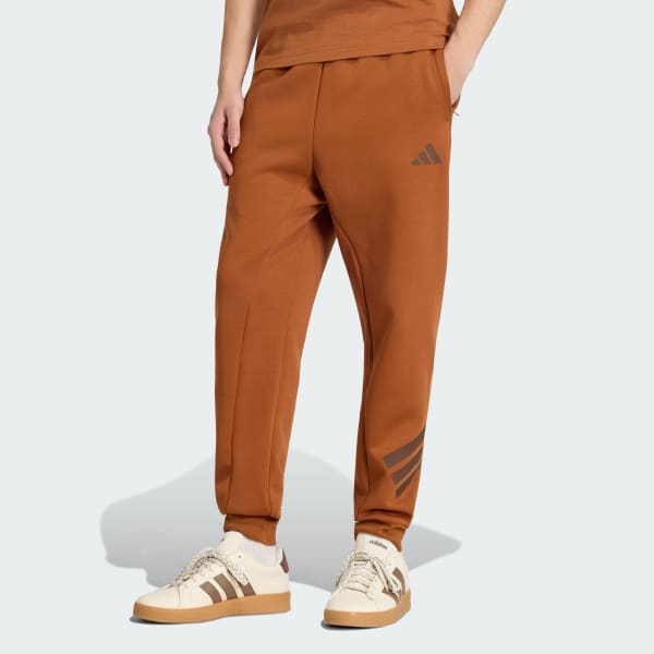 Brown Future Icons 3-Stripes Pants