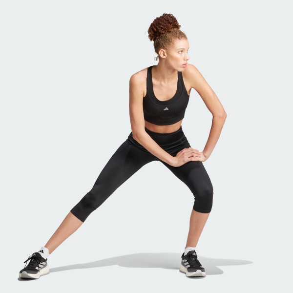 Black DailyRun 3/4 Leggings