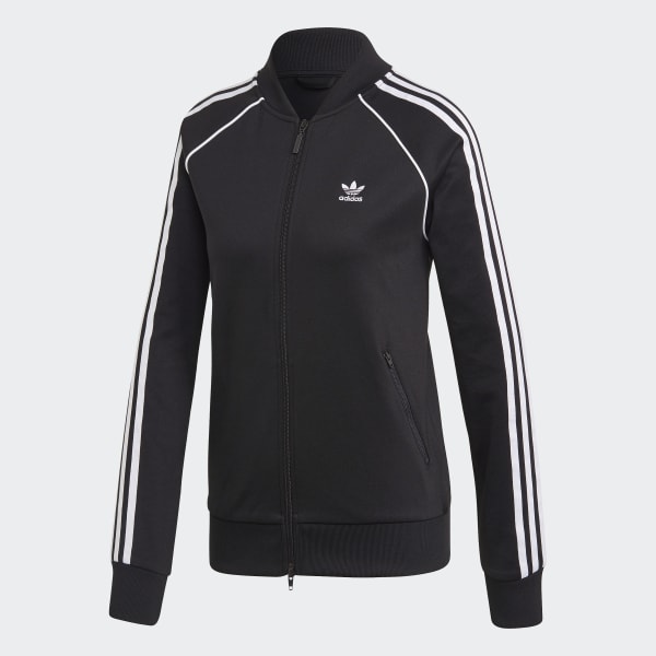 adidas girls jacket black