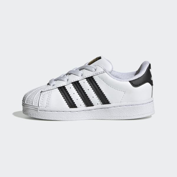 Toddler Superstar Cloud White and Core Black Shoes | FU7717 | adidas US