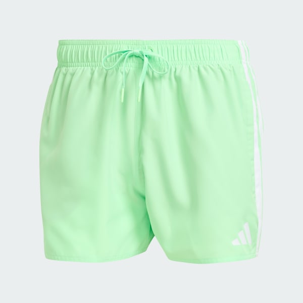Verde Shorts Natação Três Listras 3-Inch