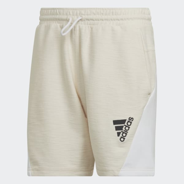 Beige Reversed French Terry Short (Uniseks) KA247