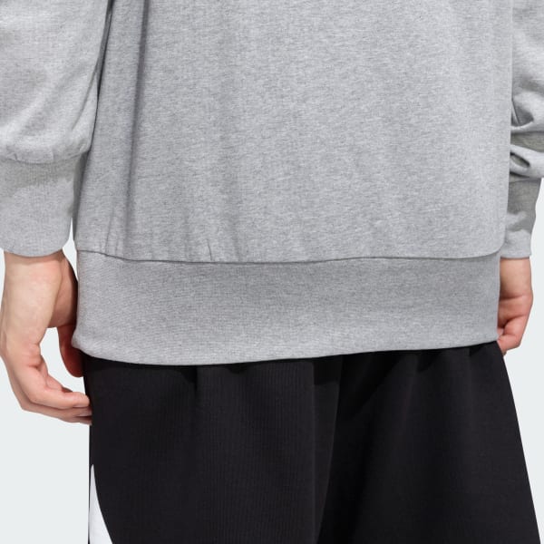 adidas Bold Logo Single Jersey Hoodie Grey adidas India