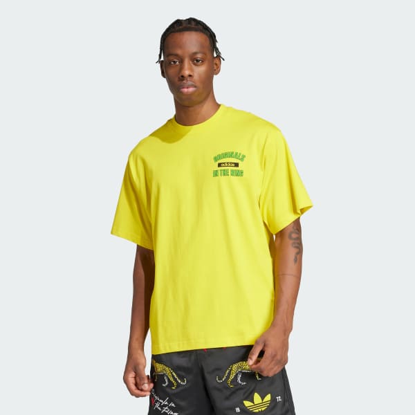 Amarelo Camiseta Estampada adidas Originals In The Ring