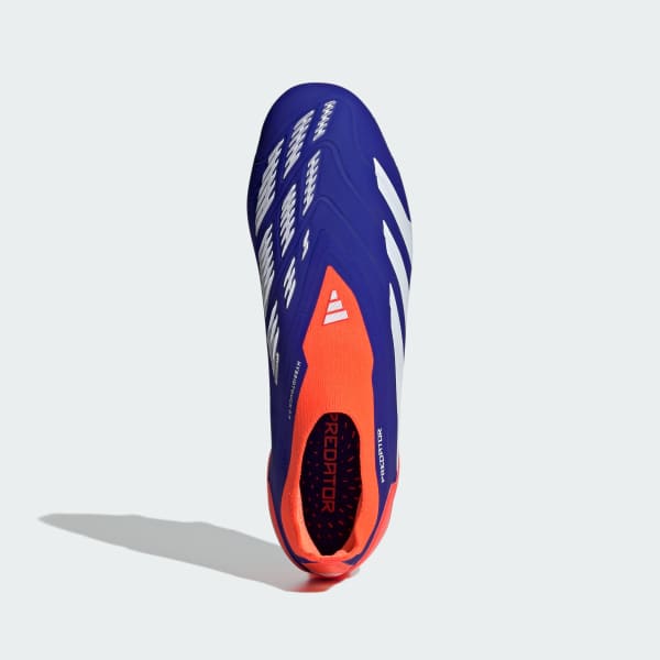 Azul Zapatos de Fútbol Predator Elite Sin Cordones Terreno Firme