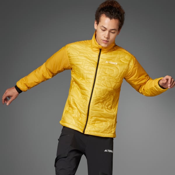 adidas TERREX XPERIOR VARILITE PRIMALOFT JACKET Yellow adidas UK