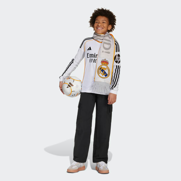 Wit Real Madrid 25/26 Thuisshirt met Lange Mouwen