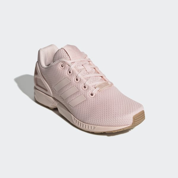 adidas zx flux blue and rose gold