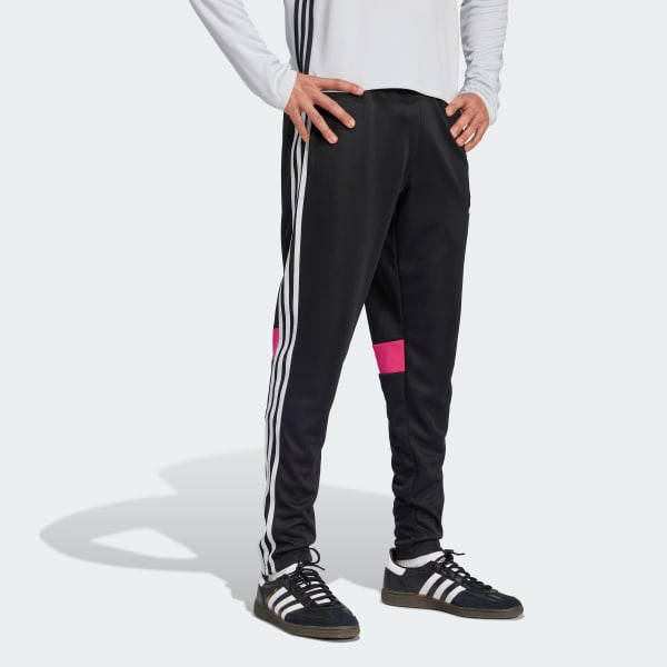 Black and red adidas tiro pants shop