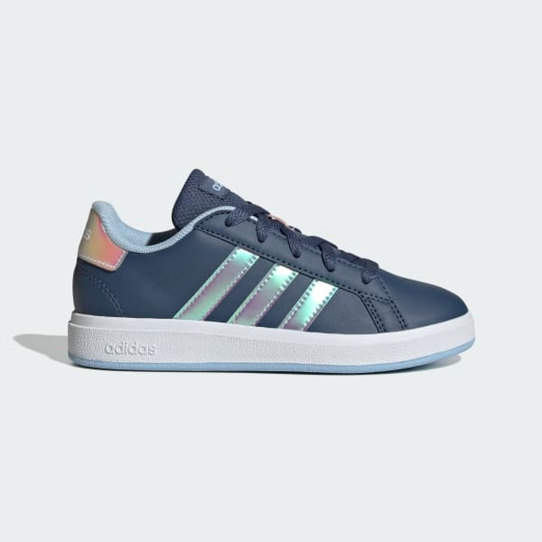 Bleu Chaussure de tennis à lacets Grand Court Lifestyle