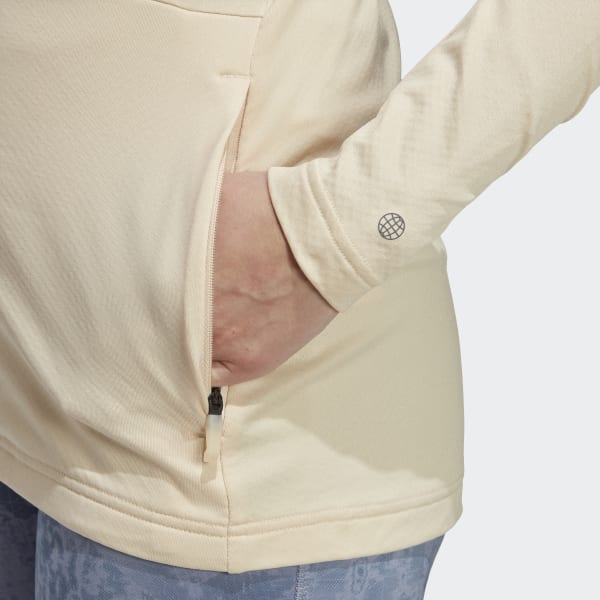 adidas Terrex Multi Full-Zip Fleece Jacket - Beige | Free Shipping