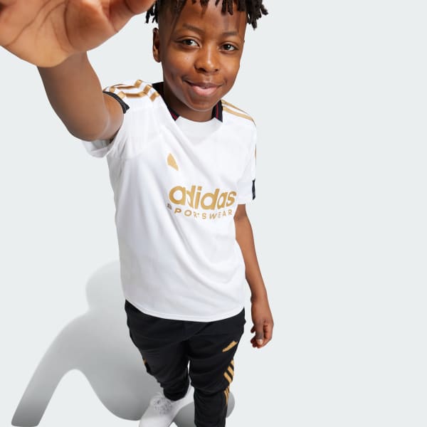 White Tiro Nations Pack Tee Kids