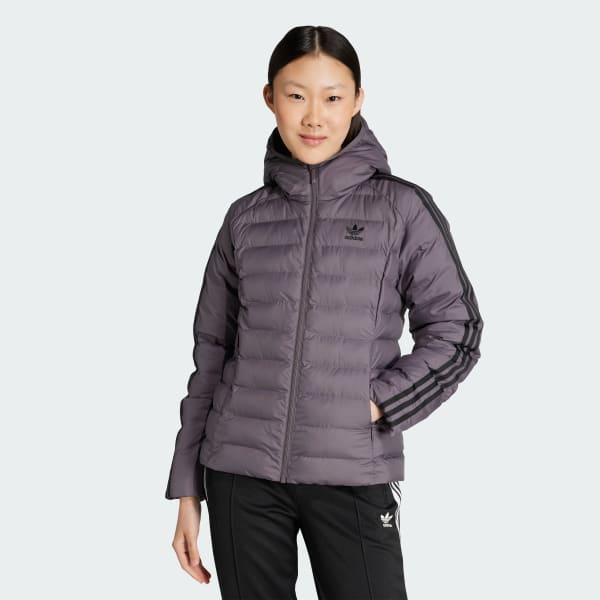 Cinzento Casaco Justo Adicolor